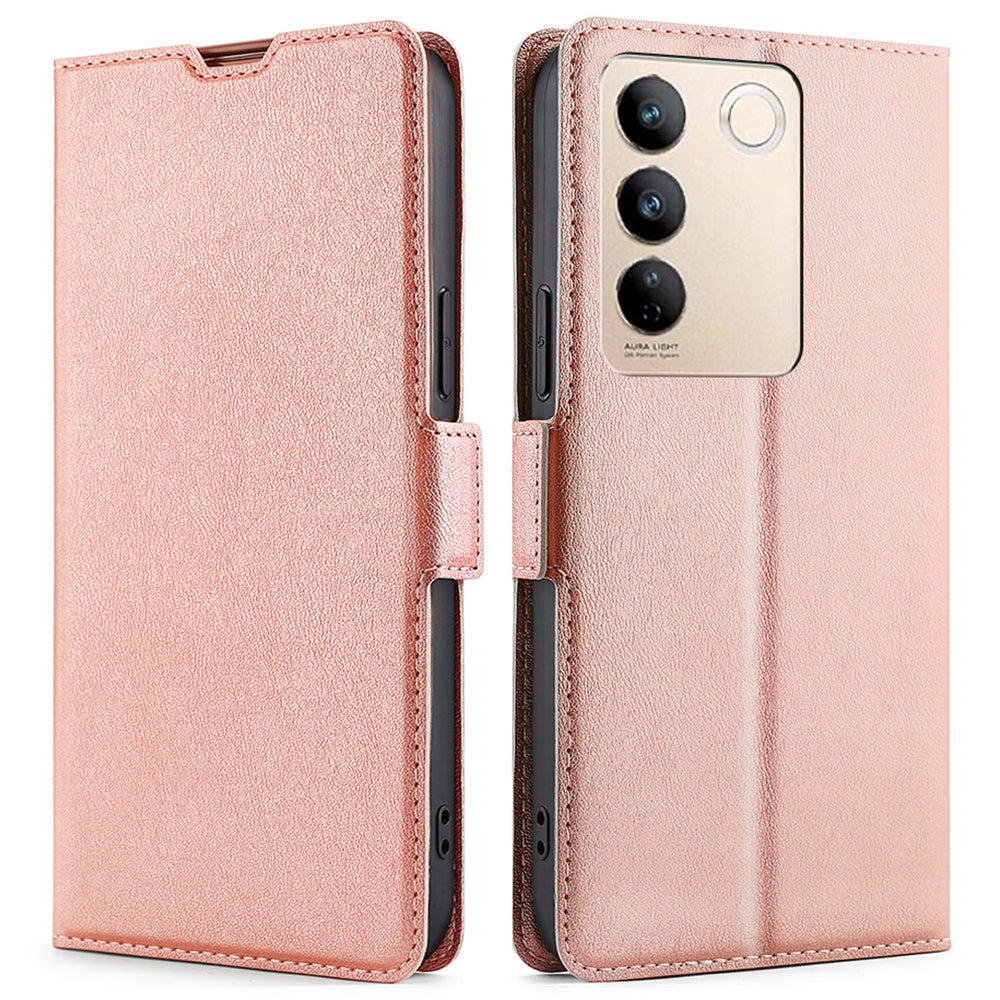 PU Leather Stand Flip Cover for vivo S16 S16 Pro Card Slots Protective Slim Phone Case PU Leather Stand Flip Cover for vivo S16 S16 Pro Card Slots Protective Slim Phone Case